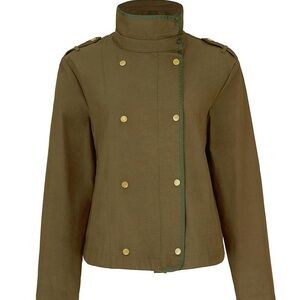 Scotch & Soda Stylish Olive Utility Jacket for Women size XS